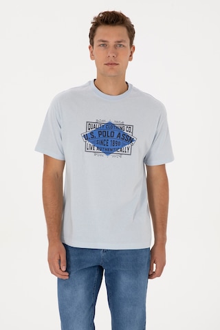 U.S. Polo Assn. U.s. Polo Assn. Erkek Açık Mavi Tişört 50324811-vr003 Acık Mavı