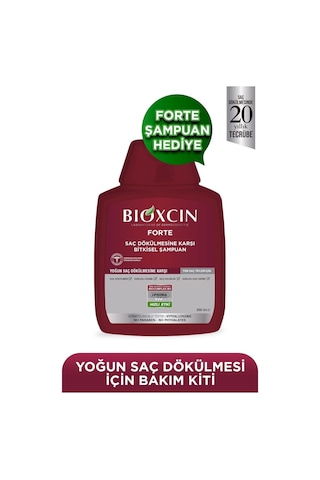 Bioxcin Forte Saç Bakım Kiti Yoğun Saç Dökülmesi 2 Adet