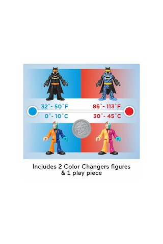 Hmx60 Imaginext Dc Color Changers Temel Figür Seti