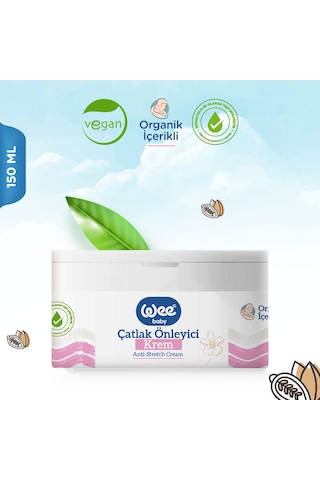 Wee Baby Organik Çatlak Önleyici Krem 150 ML
