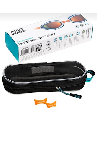 Mad Wave Trılogy Raınbow Polarızed Yüzme Gözlüğü Açık Mavi