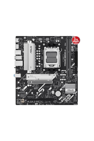 Asus Prıme B850m-k, 2xddr5, 2x M.2, Dp, Hdmı, Am5 Soket Anakart 17193278