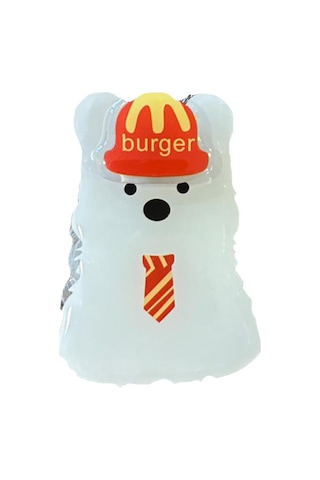 E2m Pop Socket Telefon Tutucu Burger Beyaz Beyaz