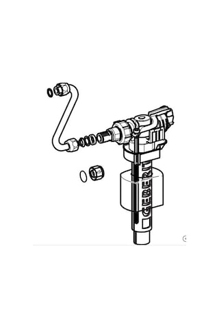 Geberit Unifill Şamandıra Flatör 240.705.00.1