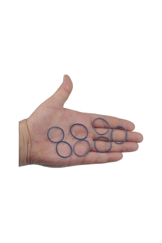 Ekoset Mavi Paket Ambalaj Para Lastiği 40Mm 5.000 Adet