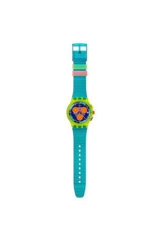 Swatch Susj404 Swatch Neon Wave" Unisex Kol Saati