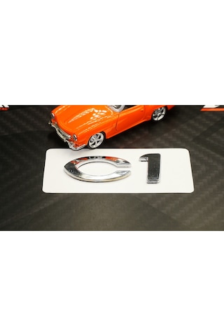 Citroen C1 2007-2011 Bagaj Krom Abs 3M 3D Yazı Logo Amblem