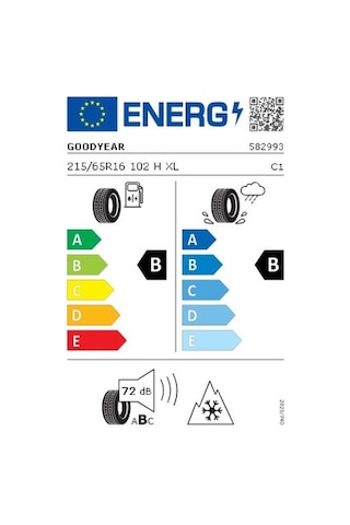 Goodyear 215/65R16 102H Eagle Sport 4Seasons Xl Dört Mevsim Lastiği 2025