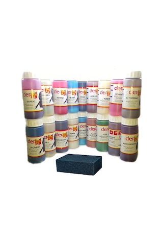 Derby Mont Direksiyon Koltuk Deri Boyası 100Ml, Sünger Hediyeli