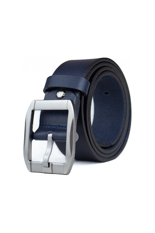 Özel Kutulu Premium Gerçek Deri Erkek Kot Kumaş Pantolon Kemeri