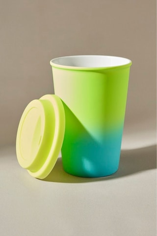 Karaca Soft Touch Travel Kupa 300 ml Sarı