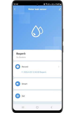 Wifi Harici Problu Su Baskını Sensörü Tuya, Smart Life Uyumlu