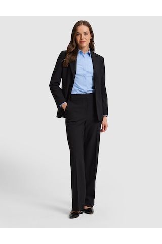 Pierre Cardin Siyah Straight Fit Kumaş Pantolon 50331136 Vr046