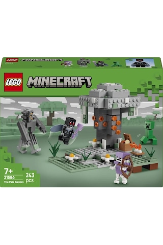 LEGO® Minecraft® Solgun Bahçe 21586 - 7 Yaş ve Üzeri Çocuklar için Minecraft Figürleri İçeren Yaratıcı Oyuncak Yapım Seti (243 P)