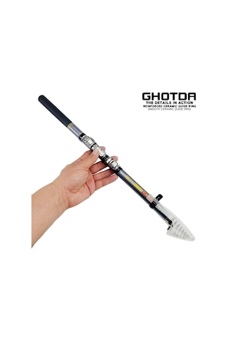 Mini Kaya Olta 1.5m 1.8m 2.1m 2.4m 2.7m 3.0m Teleskopik Karbon Fiber İplik Çubuk Süper Dayanıklı 1.5m