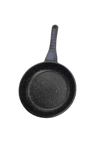 Eda Asya Döküm Granit 24 Cm Tava Zk-253 Siyah