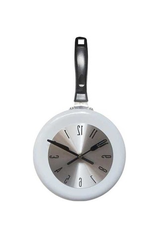 Pazly Tavası Suntek Sevimli Sanat Saati Kızartma Inç Duvar Beyaz Beyaz 8 Rm Çok Renkli