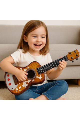65 Cm İspanyol Gitar Oyuncak