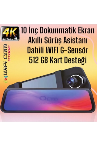 4k Yüksek Kalite Ayna Araç Kamerası