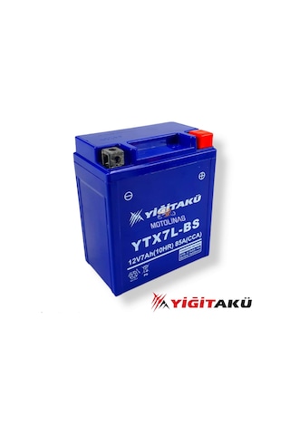 12 V 7 Ah Amper 2023 Ytx7l Bs Akü Activa Cbf Boxer150 Yiğit Akü