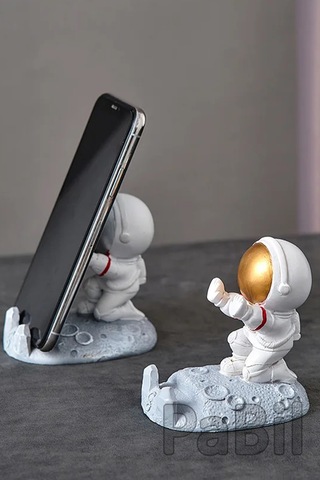 Astronot Aksiyon Figürlü Tablet Ve Telefon Standı Kutulu Model 2