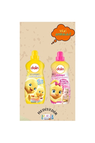 Deterjan 1500 Ml 3 Adet Yumuşatıcı 1500 Ml 3 Adet Yeni Ambalaj