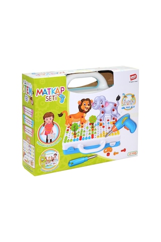 Urt014-001 Birlik. 3D Eğitici Matkap Seti Hayvanlar