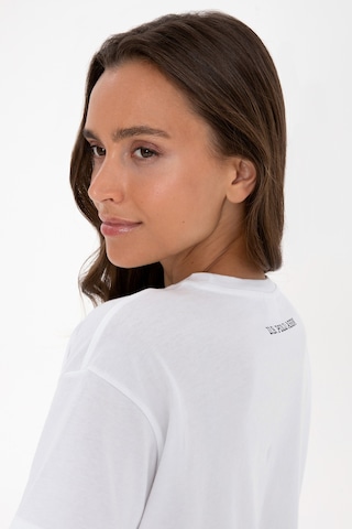 U.s. Polo Assn. Kadın Beyaz Tişört 50320031-vr013 Beyaz