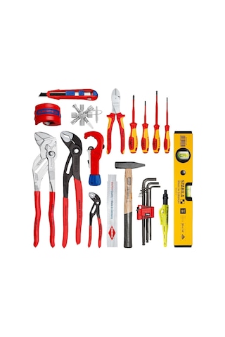 Knıpex 002150s Modüler X18 Tesisatçı Çanta 17 Parça Rm 002150s