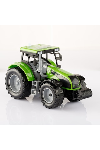 Aya-40036 Sesli-ışıklı-pilli Traktör Yeşil