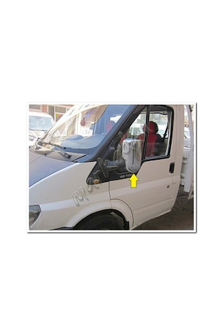 Woc Chrome Ford Transit Krom Ayna Kapağı 2003-2013 2 Parça Abs Kr
