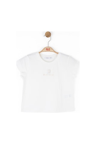 Nk Kids La Boheme Kız Çocuk T-shirt 38302 Ekru