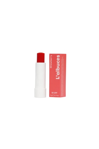 L'albuces Strawberry Lip Balm Dudak Nemlendirici SPF50