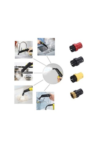 Yulong Yuvarlak Fırça Karcher Sc1 Sc2 Sc3 Sc4 Uyumlu Düz Fırça