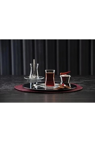Şık Ve Fonksiyonel Çay Takımı, 8 Parça Açık Gri