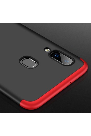 Samsung Uyumlu Galaxy A10s Kılıf Zore Ays Kapak Rose Gold
