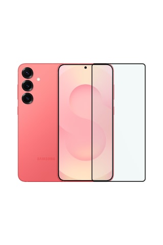 Safeus Tam Kaplayan Parmak İzi Bırakmayan Safir Ekran Koruyucu Cam , Samsung S25 Plus İle Uyumlu