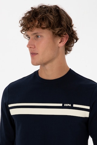 U.S. Polo Assn. Erkek Regular Fit Bisiklet Yaka Lacivert İnce Sweatshirt 50313801-VR033