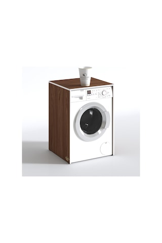 Kenzlife Çamaşır&kurutma Makinesi Dolabı Büyük Boy Afanasi Cvz 100 80 70 Banyo Kapaksız Arkalıksız Beyaz