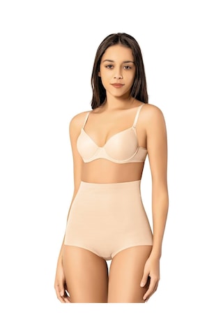 Balenbi Kadın Lazer Kesim 1 Beden Incelten Premium Silikonlu Slip Korse 1041 Ten