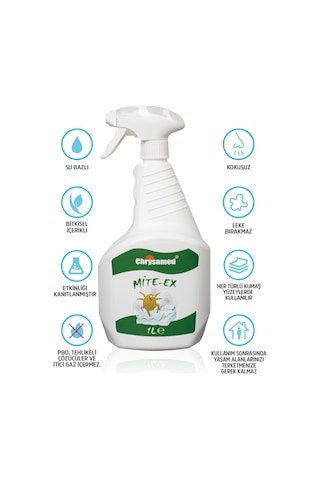 Chrysamed Mite-Ex Akarlara Karşı Etikili İlaç 1 L