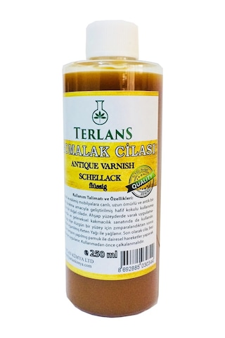 Terlans Doğal Ahşap Cilası Gomalak 250 ML