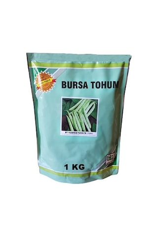 Yerli Cino Fasulyesi Tezeren 40 Günlük Oturak Fasulye Tohumu 1KG N111991