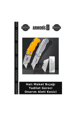 Halı Maket Bıçağı Tadilat Gereci Onarım Aleti Kesici