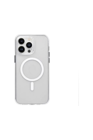 Apple Uyumlu iPhone 16 Mika Sararmaz Magsafe Özellikli Ultra Güçlü Mıknatısl Lüx Kılıf