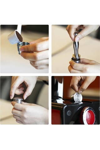 Suntek Nespresso Için Doldurulabilir Kahve Kapsülü Dıy Kahve
