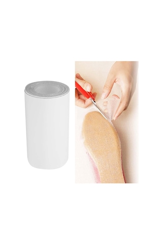 Homyl Ayakkabı Tabanı Çıkartmalar Sapları Altı Topuk Beyaz