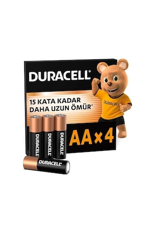 Aa Alkalin Kalem Pil 4'lü Paket 1,5 V Lr6/mn1500