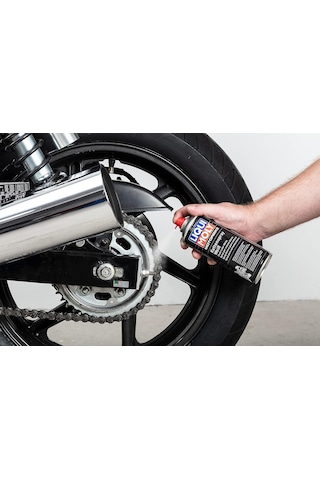 Lıquı Moly Sprey Per Catene Bianco 400 Ml Lubrificanti Catena / Motosiklet Zinciri Yağlama Beyaz 400 Ml Zincir Yağl