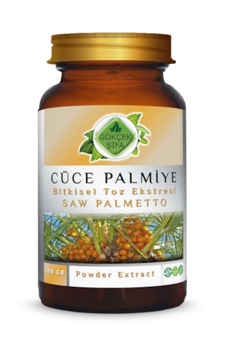 Gökçek Şifa Cüce Palmiye Toz Eki 100 G Gökçek Şifa Cüce Palmiye Toz Eki 100 G
